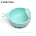 China Baby Food Grade Silicone Bowl Factory